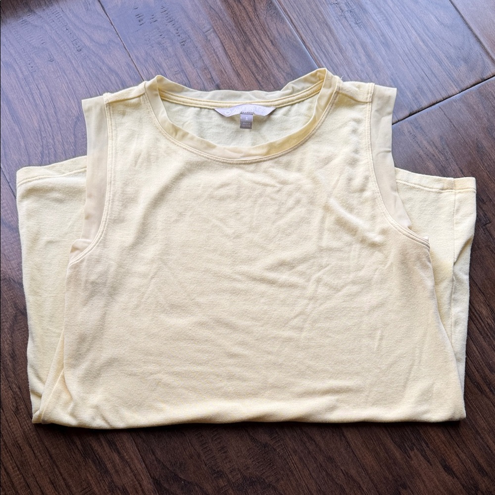 Athleta - Sleeveless Yellow Top